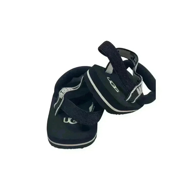 Baby black and white Ugg Zuma sling shoe, new without box - Picture 5 of 6